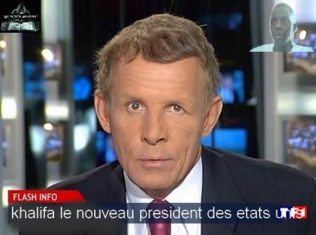 desormais je suis le nouevau president des etats unis