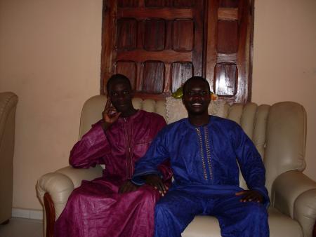 mon cousin bathie et moi